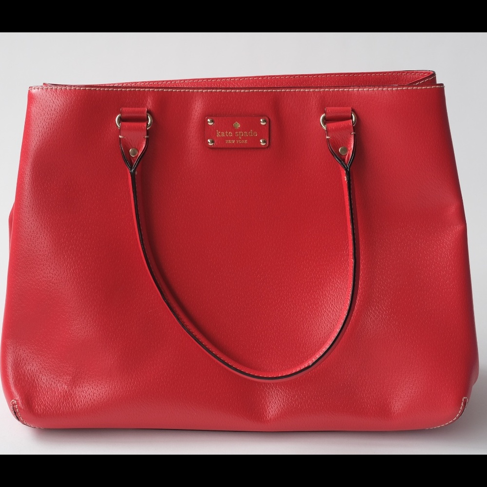 Kate Spade: Bleecker Stencil Hearts Pop Large Tote